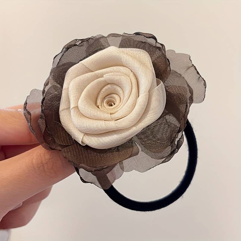 1pc Dried Rose Hair Tie