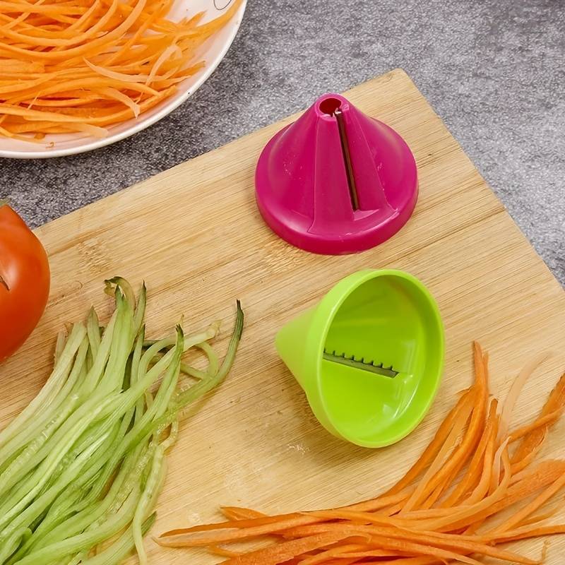 1pcs Rotary Spiral Vegetable Cutter