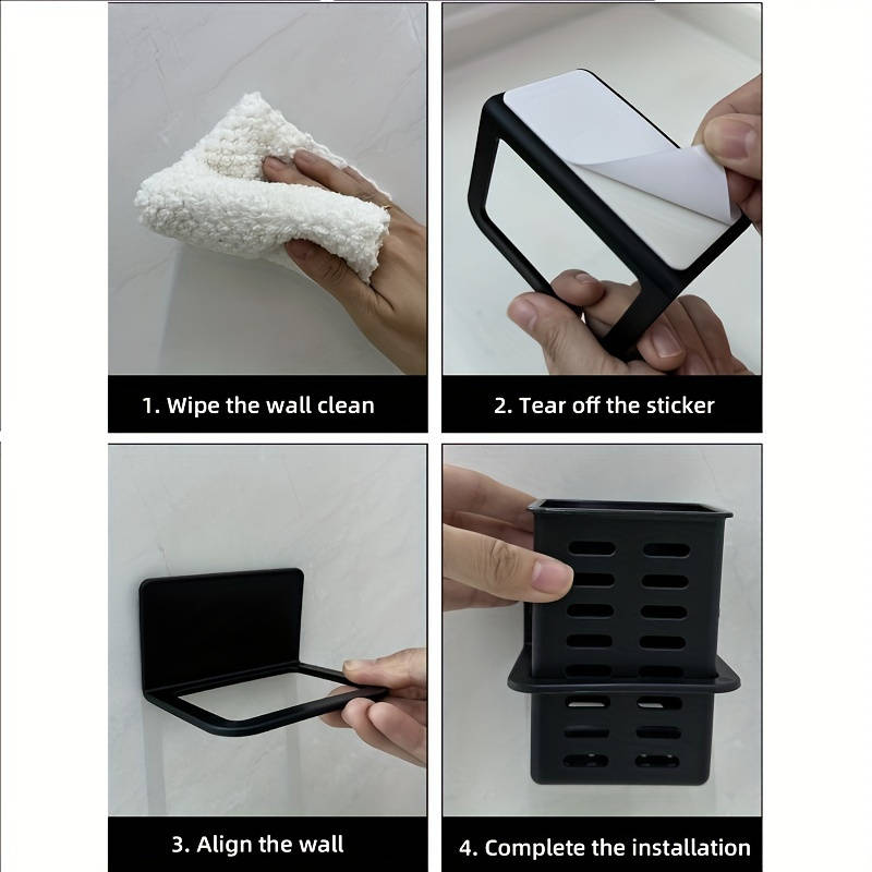 1pc Toothbrush Holder For Bathroom