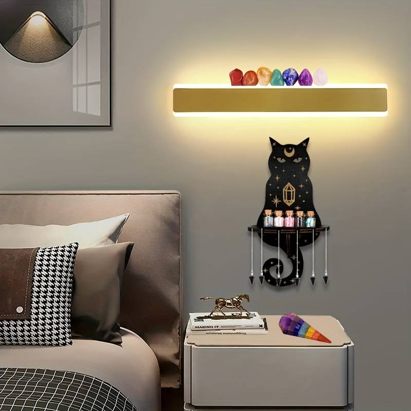 1pc Wall Mount Storage Rack