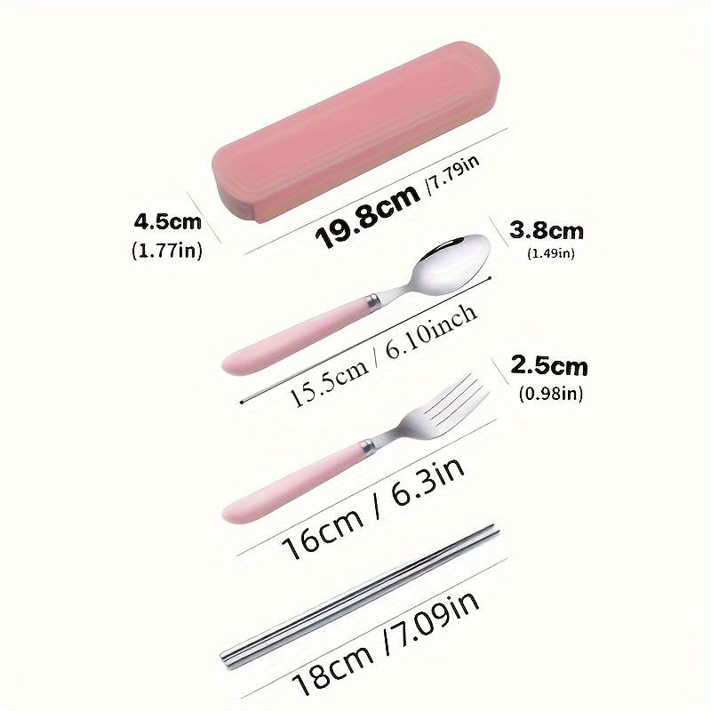 Portable Stainless Steel Cutlery Set