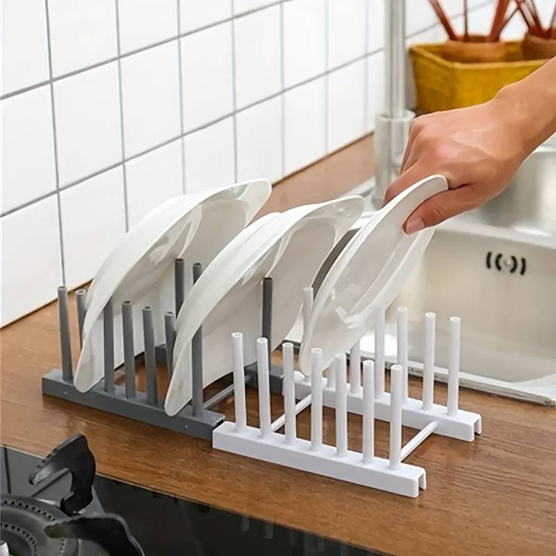 1pc Modern Plastic Kitchen Rack Organizer