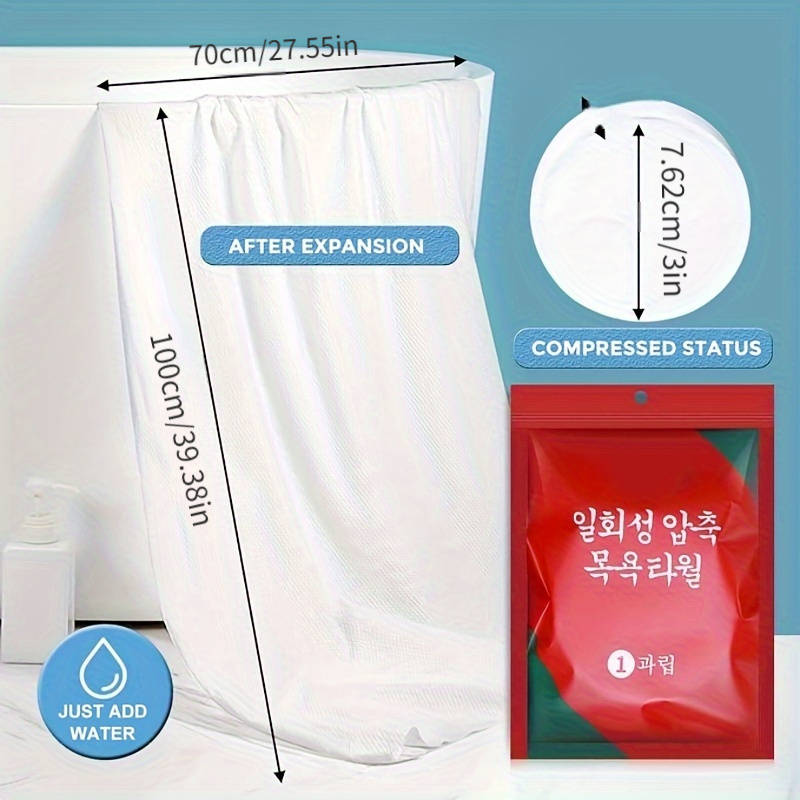 Compressed Bath Towel