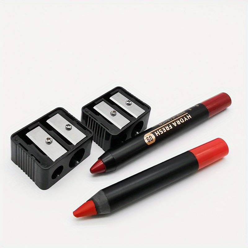 Dual Hole Makeup Pencil Sharpener