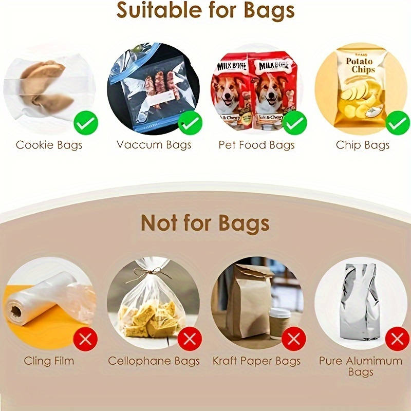 Compact Portable Snack Sealer