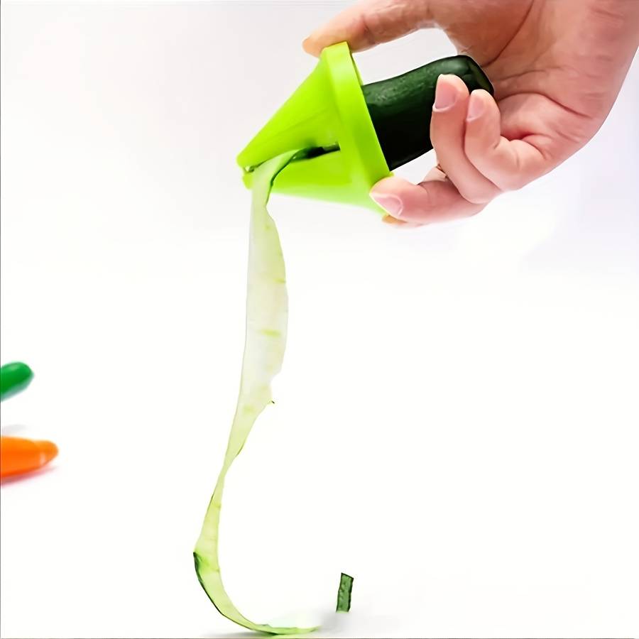 1pcs Rotary Spiral Vegetable Cutter