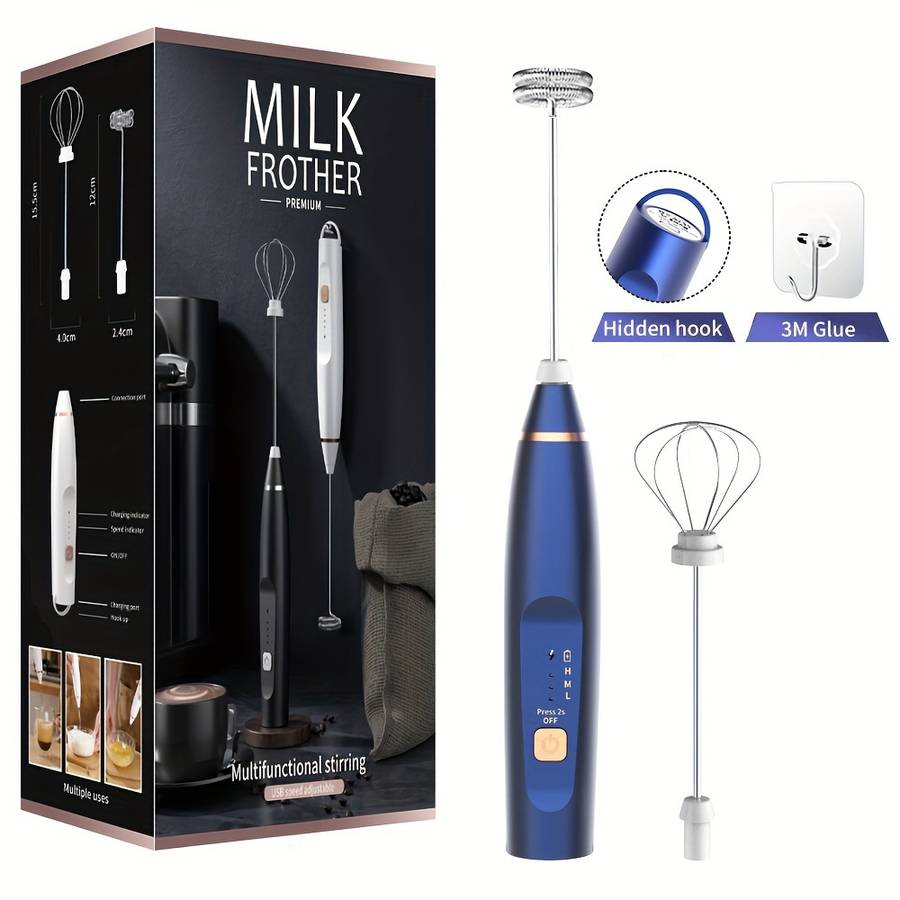 Electric Milk Frother Handheld