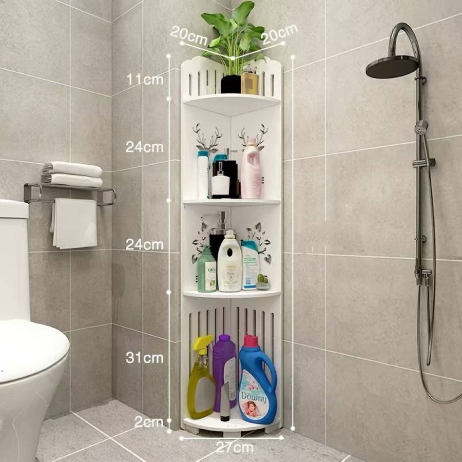 Home Portable Four-Layer Bathroom Tripod