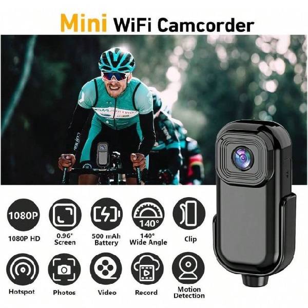 Ultra-Portable 1080P Full Hd Sports Camera
