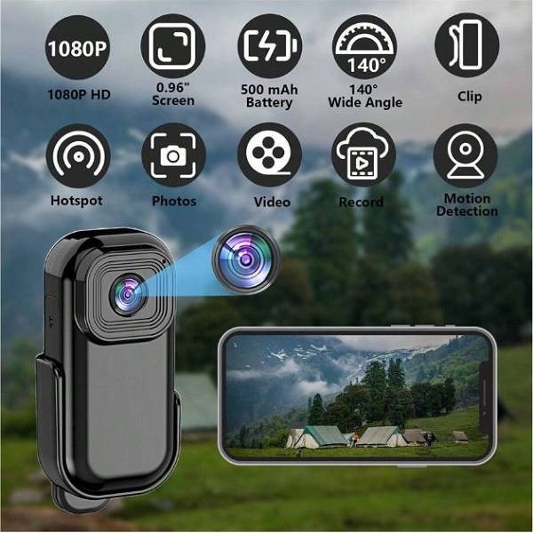 Ultra-Portable 1080P Full Hd Sports Camera