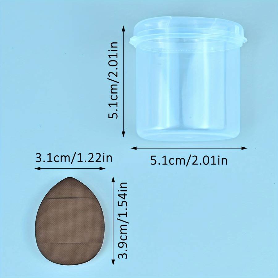 Makeup sponge box