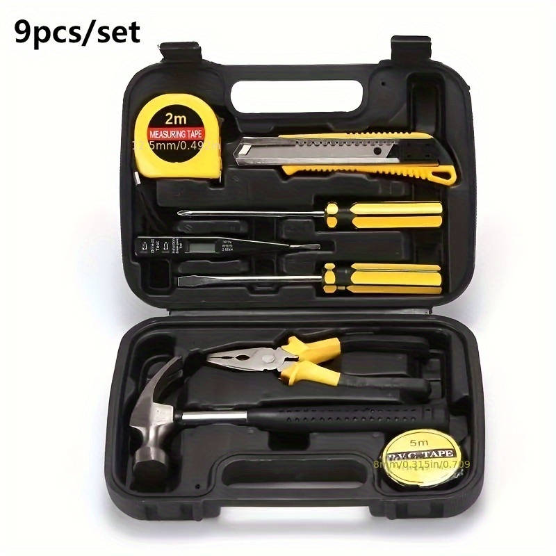 9-Piece Durable Household Tool Set