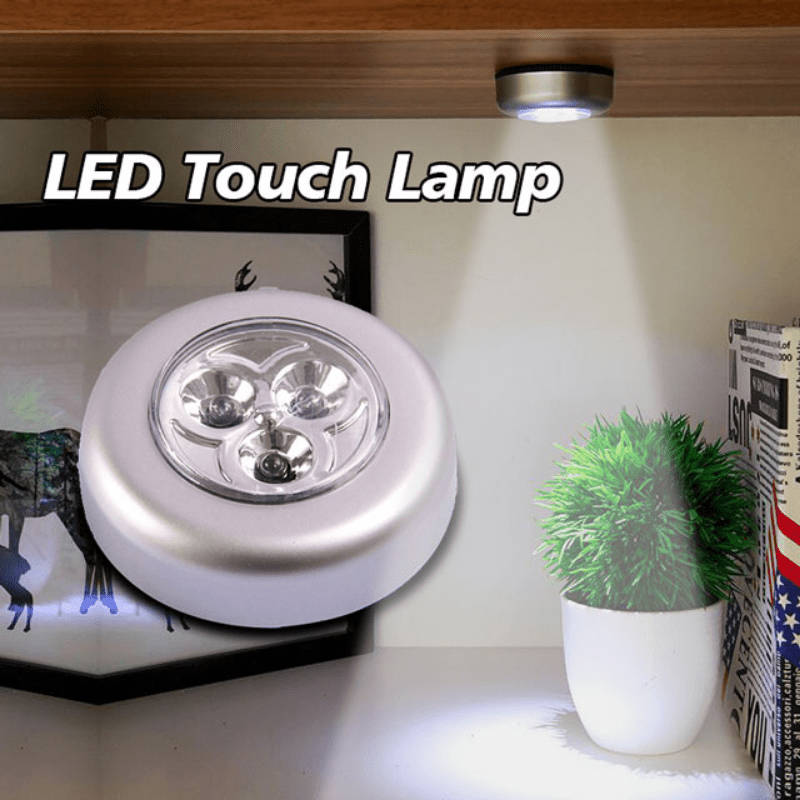 1pc Sleek Cordless LED Touch Light