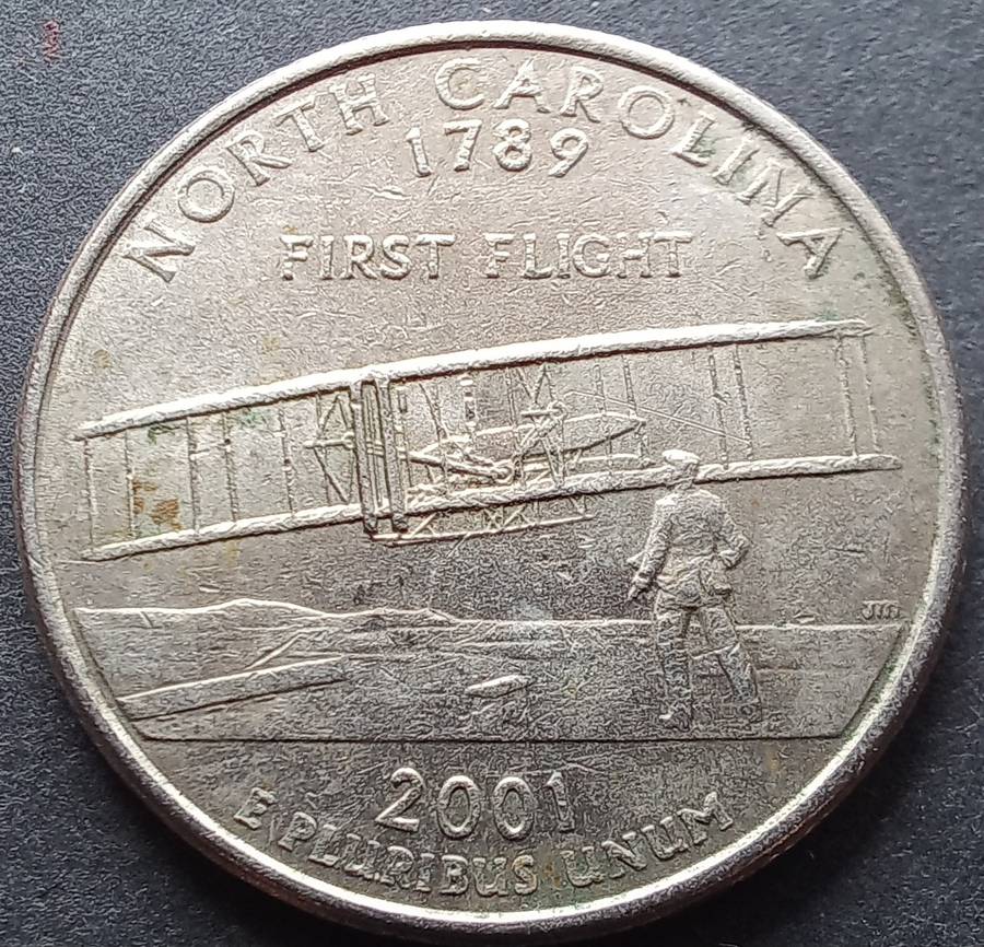 USA Quarter Dollar 2001