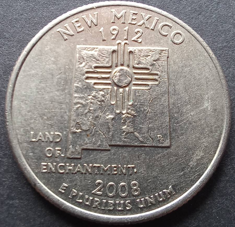 USA Quarter Dollar 2008