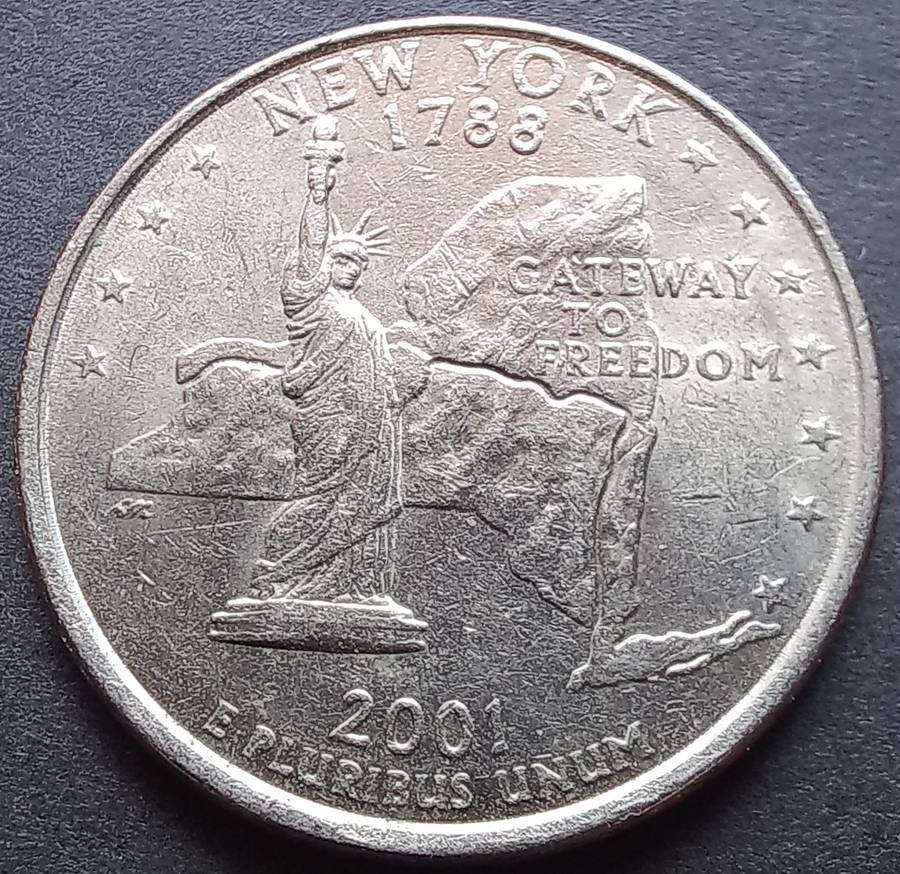 USA Quarter Dollar 2001