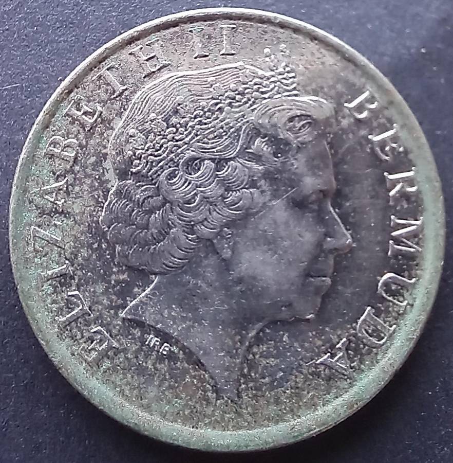 Bermuda 2001 25 Cent