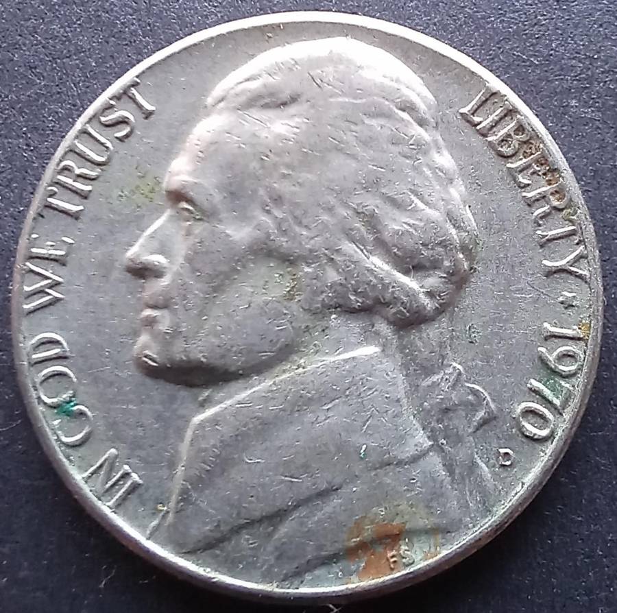 USA Five Cents 1970
