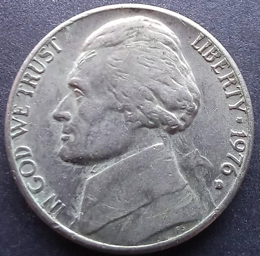 USA Five Cents 1976