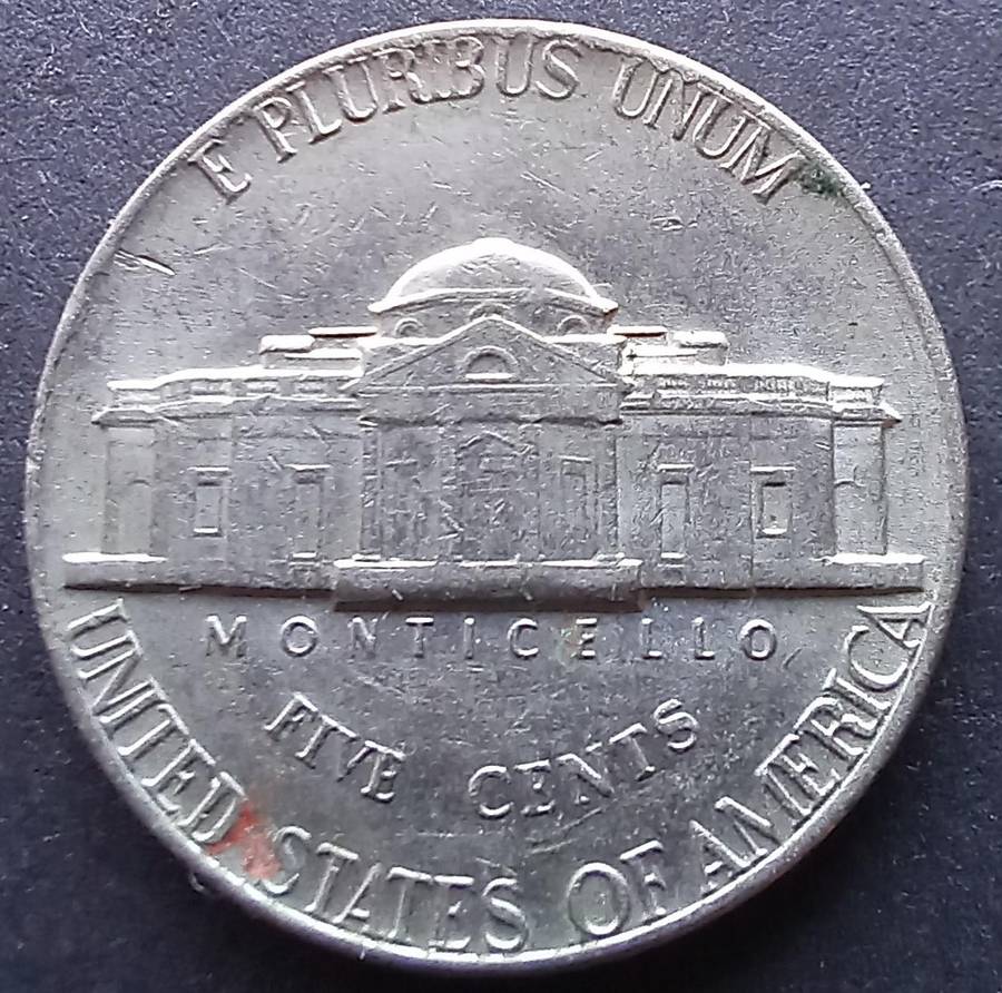 USA Five Cents 1976