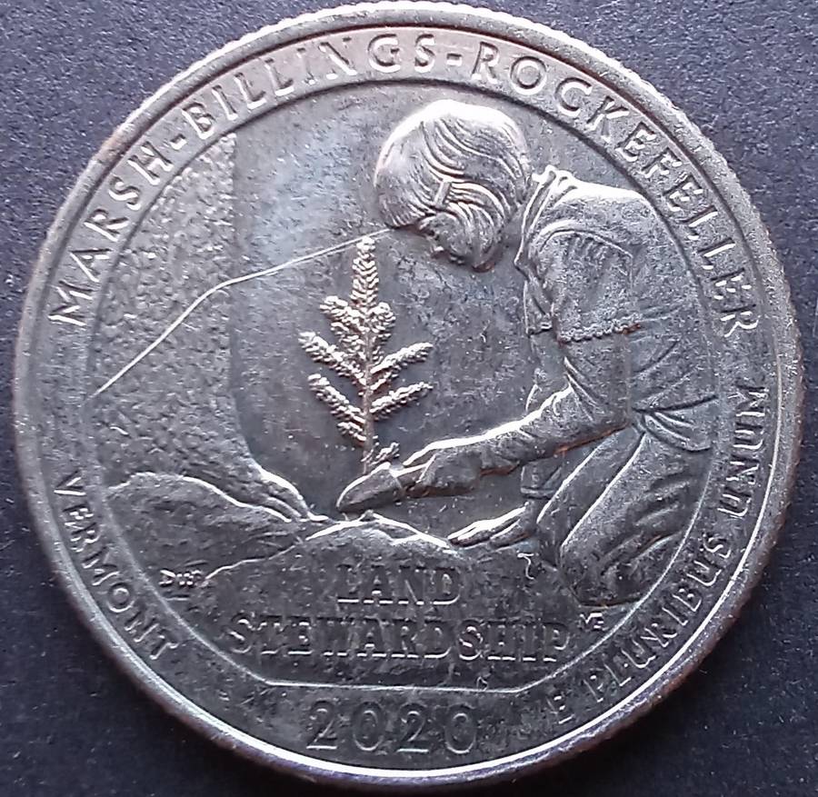 USA Quarter Dollar 2020