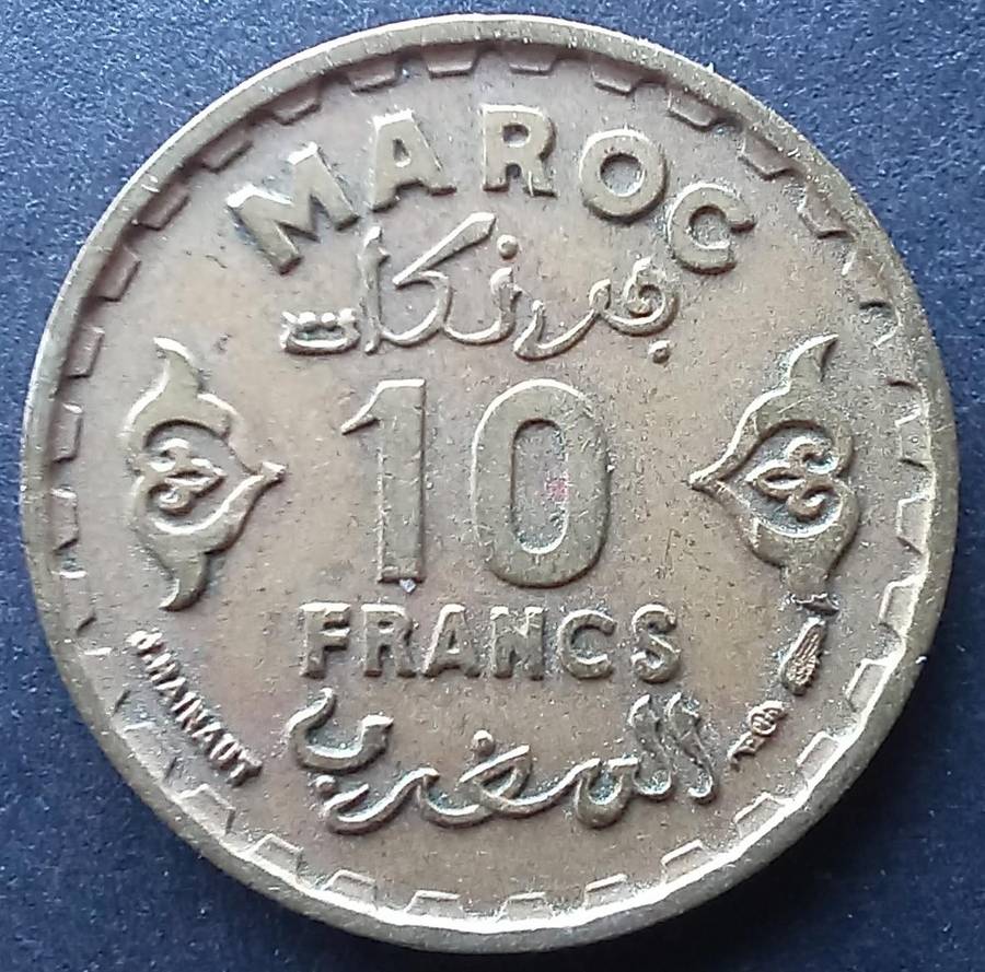 Morocco 10 Franc