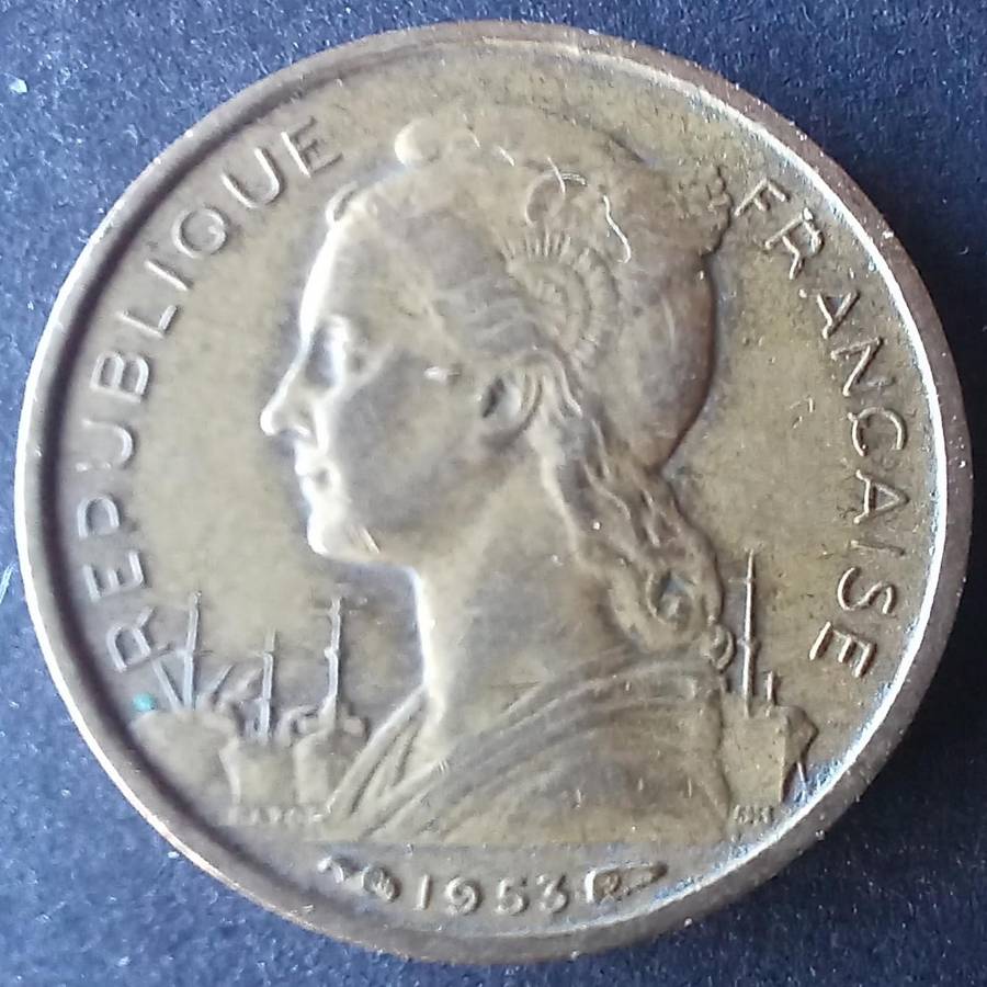 Madagascar 1953 10 Francs