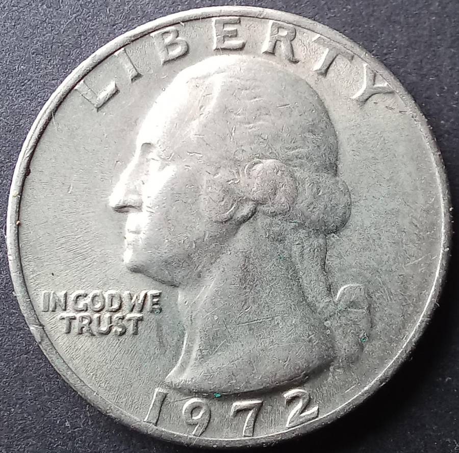 USA Quarter Dollar 1972