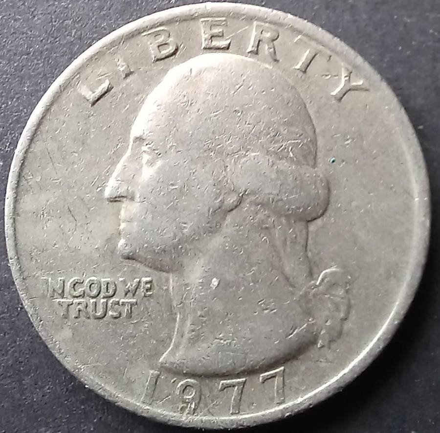 USA Quarter Dollar 1977