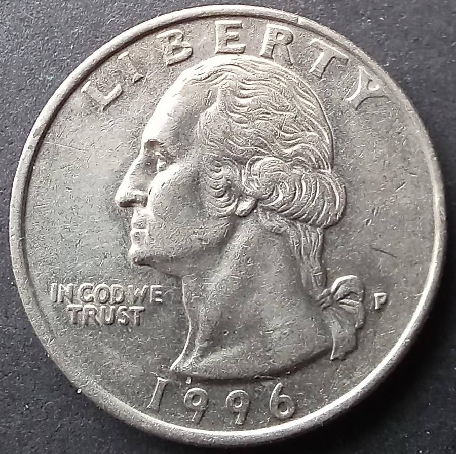 USA Quarter Dollar 1996