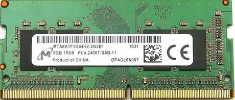 Notebook ram 8GB ddr4