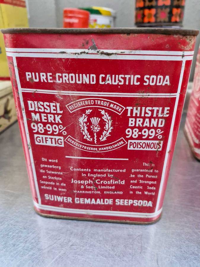 Caustic Soda 5 Pond Tin