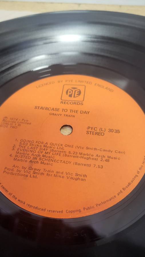 Gravy Train- Staircase to the day LP