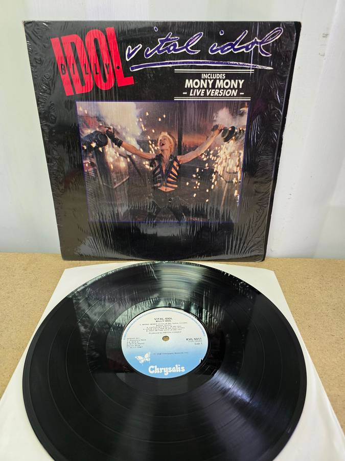 BILLY IDOL- VITAL IDOL- LP