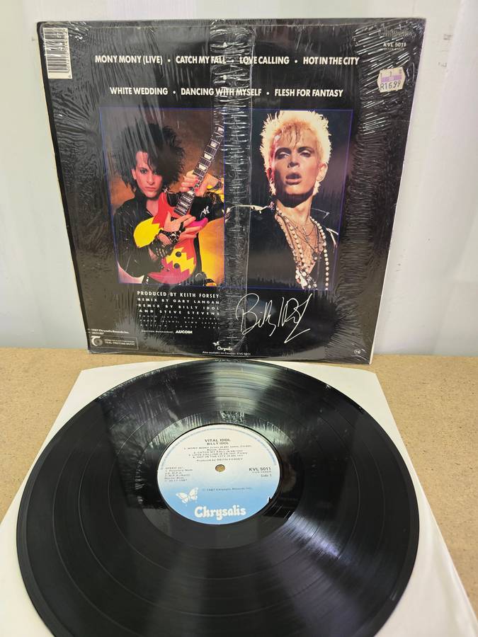 BILLY IDOL- VITAL IDOL- LP