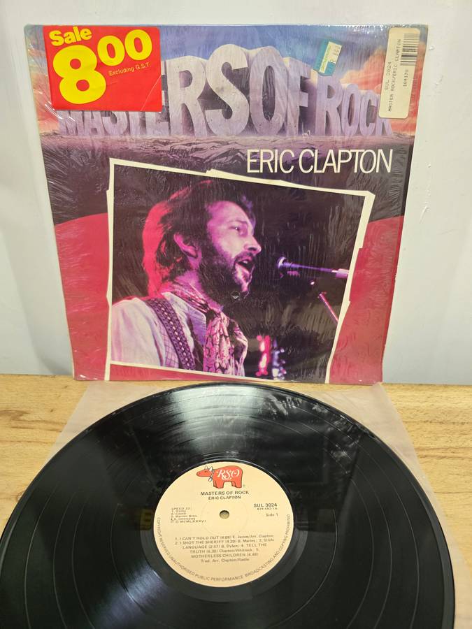Eric Clapton- Masters of Rock LP
