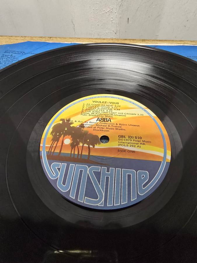 ABBA- VOULEZ- VOUS LP