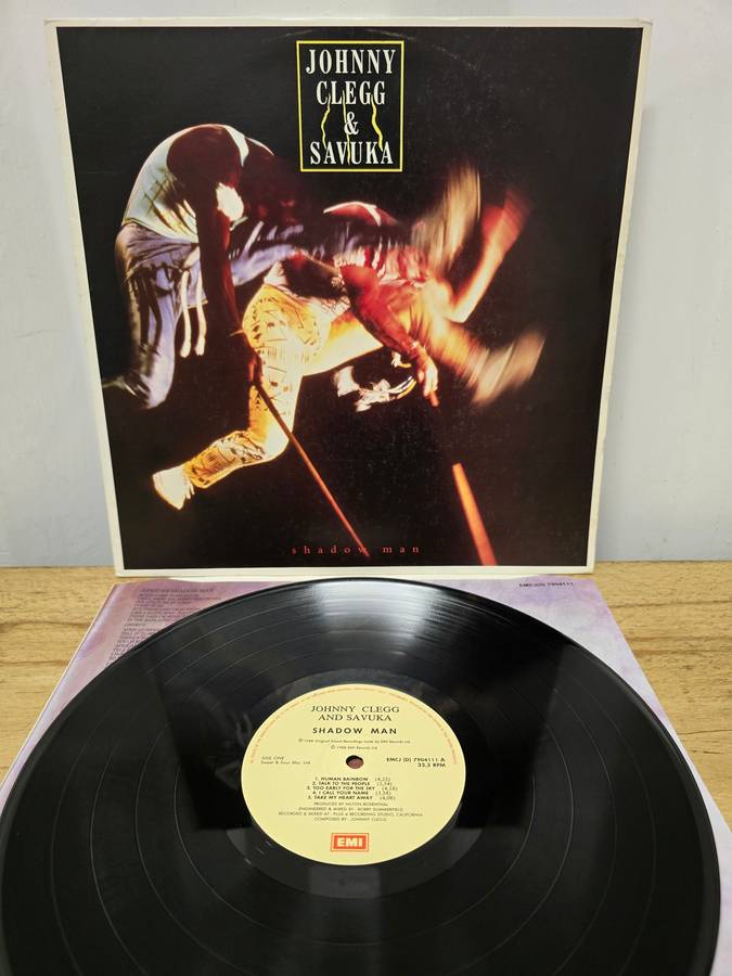 JOHNNY CLEGG AND SAVUKA- SHADOWMAN LP