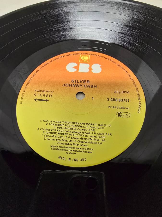 Johnny Cash- Silver LP