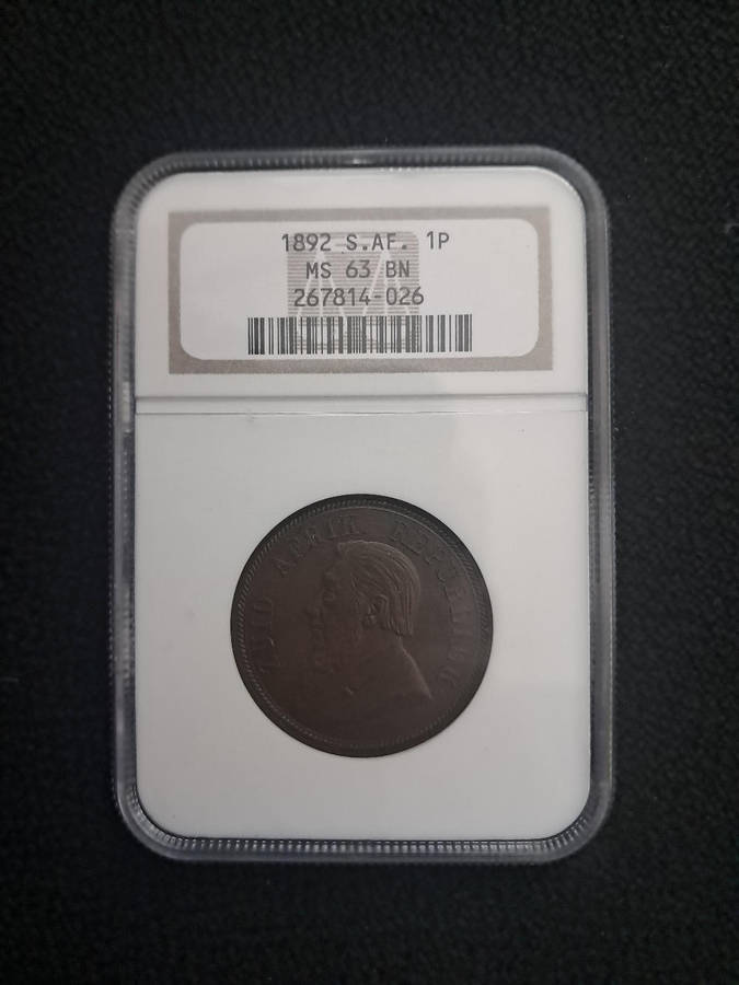 1892 penny -mint!