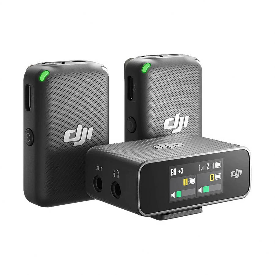 DJI Mic 2-Person Compact Digital Wireless Microphone System