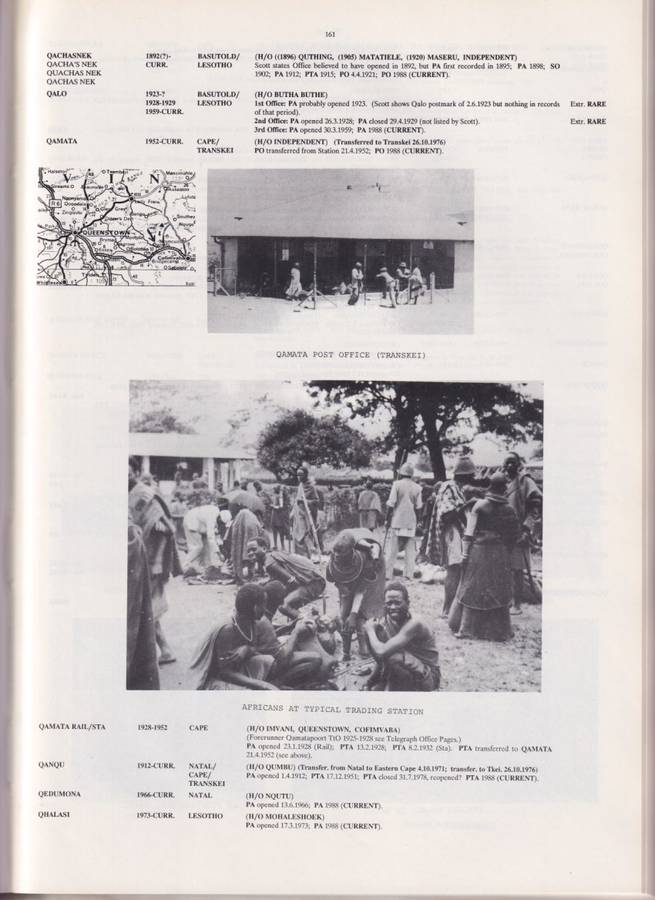 The Encyclopedia of South African Post Offices and Postal Agencies by Ralph Putzel - VOLUMES 1 to 4