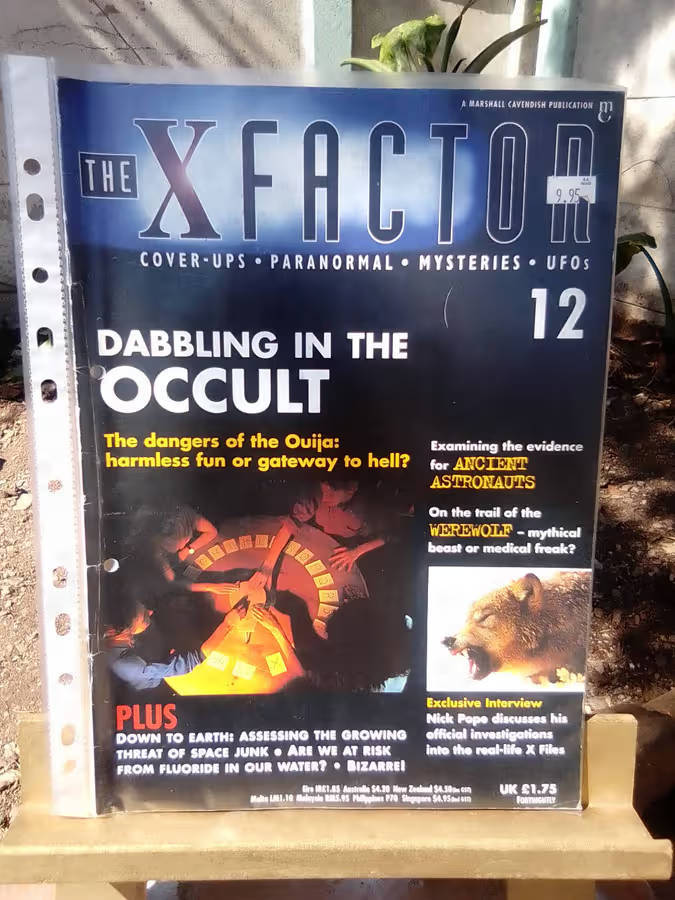 The X Factor Magazine - Cover-Ups/Paranormal/Mysteries & Ufo's - No 12