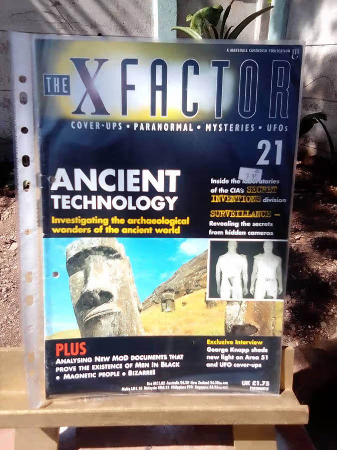 The X Factor Magazine - Cover-Ups/Paranormal/Mysteries & Ufo's - No 21