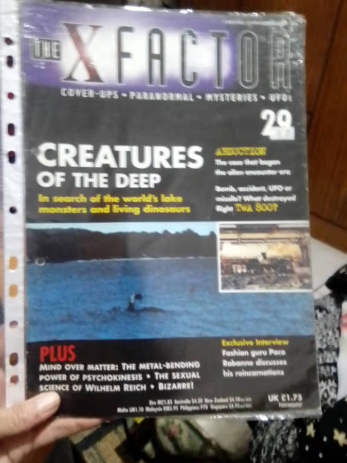 The X Factor Magazine - Cover-Ups/Paranormal/Mysteries & Ufo's - No 29
