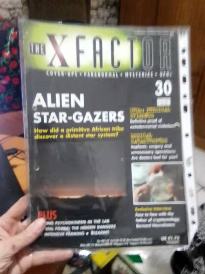 The X Factor Magazine - Cover-Ups/Paranormal/Mysteries & Ufo's - No 30