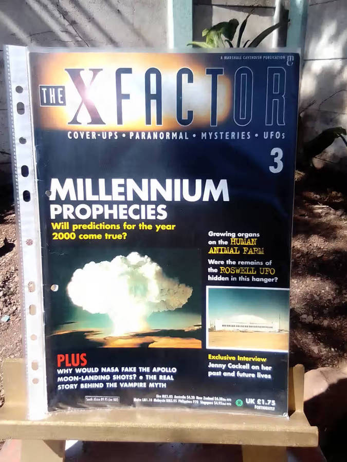 The X Factor Magazine - Cover-Ups/Paranormal/Mysteries & Ufo's - No 3