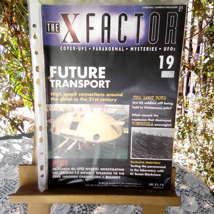 The X Factor Magazine - Cover-Ups/Paranormal/Mysteries & Ufo's - No 19