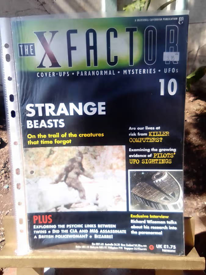 The X Factor Magazine - Cover-Ups/Paranormal/Mysteries & Ufo's - No 10
