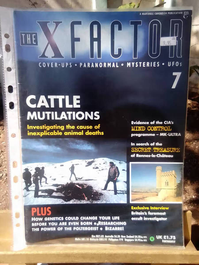 The X Factor Magazine - Cover-Ups/Paranormal/Mysteries & Ufo's - No 7
